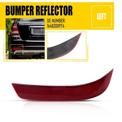 Para-choque refletor lateral esquerdo do motorista Mercedes-Benz GL350 450 550 2010-2012 - Imagem 1 de 4