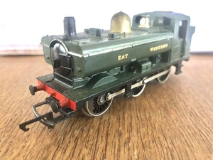 Vintage Triang (?) Koffertanklok 0-6-0 GWR - Spur O GEPRÜFT SCHWER - Bild 1 von 9