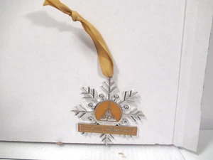 2022 Disney World Mickey's Very Merry Christmas festa ornamento fiocco di neve 50° - Foto 1 di 2