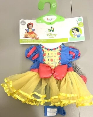 Disney Baby ~ Snow White One PC With Tutu - Infant Costume Sz 12-18 Mos ( NEW ) - Image 1 of 4