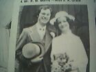 ephemera 1976 kent wedding picture mr d rycroft miss c maddams