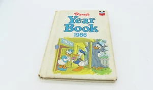 Disney's Year Book 1986 Hardcover Grolier Enterprises Inc - Picture 1 of 14