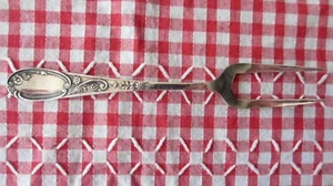 Vintage ornate Silver Plated Pastry Fork 15.5 cms Cavalier Sheffield England - Picture 1 of 5