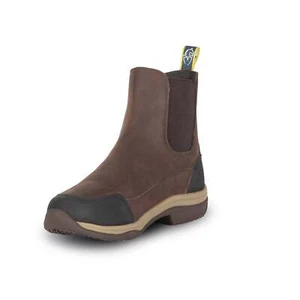 Shires Moretta Genoa XGRIP Boots - Brown | Equestrian Footwear - Picture 1 of 10