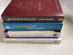 Lot Of 4 Religious Books Soft Cover - Picture 1 of 11