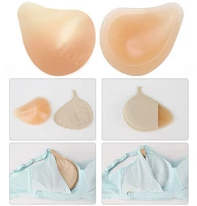 Mastektomie Silikon Brustform Prothese Fake Boob Schutzhülle Set 1 Stück - Bild 1 von 14