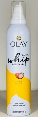 HTF Olay Foaming Whip Body Wash SHEA BUTTER 10.3 oz Soft Skin DISCONTINUED - Image 1 of 2
