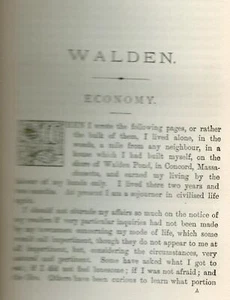 Walden or, Life in the Woods by H D Thoreau - Walter Scott Publishing - Picture 1 of 7