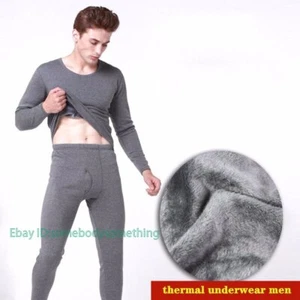 Ropa interior térmica para hombre juegos de ropa interior térmica gruesa térmica - Imagen 1 de 28