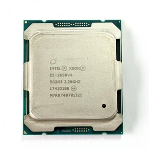 Intel Xeon E5-2650 V4 2.2GHZ Processor PN 00XH076 - Picture 1 of 2