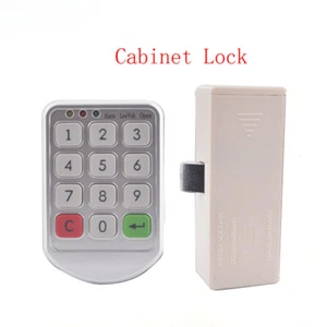 Smart Digital Password Drawer Lock Cabinet Door Wardrobe Electronic Door Locks - Picture 1 of 21