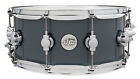 DW Design Series 6x14 Maple Snare Drum - Steel Grey