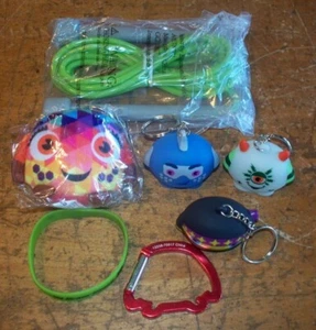 American Heart Association Lot Scare Squad Keychains Jumprope Bracelet Carabiner - Picture 1 of 2
