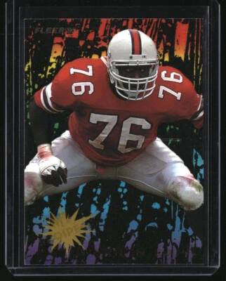 1995 Fleer #14 Warren Sapp NFL Prospects - Image 1 of 2