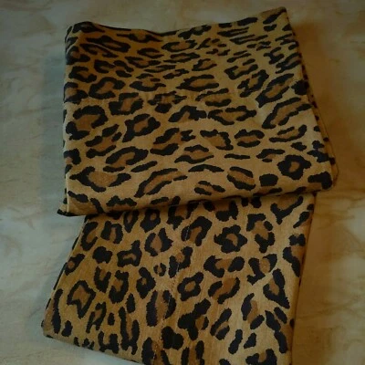  Ralph Lauren Aragon Leopard Brown/Black Pillowcases  Std - Image 1 of 4