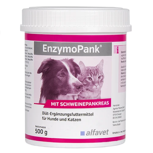 ALFAVET EnzymoPank Verdauung Bauchspeicheldrüse Hund Katze 500 g