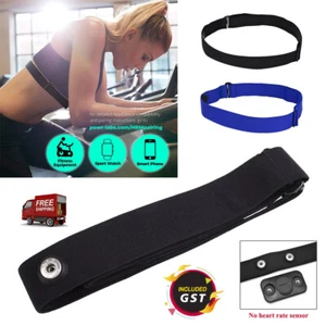 1/2 Chest Belt Strap Adjust Band for Garmin Wahoo Polar Sport Heart Rate Monitor - Picture 1 of 17