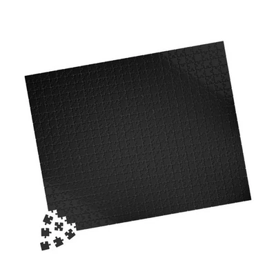 Solid Black Minimalist Puzzle 252-1014 Piece - Image 1 of 4
