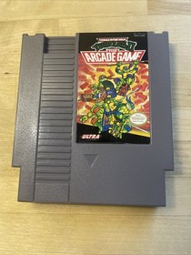 Teenage Mutant Ninja Turtles II Arcade Game Nintendo NES Tested Working
