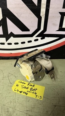 Cinturón de seguridad trasero central Ford F250 F350 F450 2008-2016 color tostado camel Foto 1 de 2