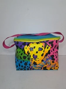 Vintage Lisa Frank Dog Dalmation Lunch Box/Bag 90s Rainbow Cooler - Picture 1 of 11