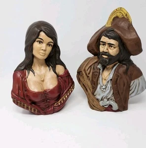 Vintage Holland Mold Ceramic Gypsy Woman Wench Maiden Pirate Buccaneer Nautical - Picture 1 of 16