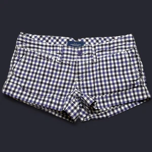 American Eagle Outfitters Donna Viola e Nero Gingham - Taglia 2 - Foto 1 di 3