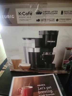 Keurig K-Cafe Kaffeemaschine - Schwarz - Bild 1 von 4