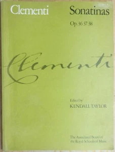 CLEMENTI Sonatinas op.36, 37, 38. KEYBOARD piano sheet music ABRSM - Foto 1 di 7