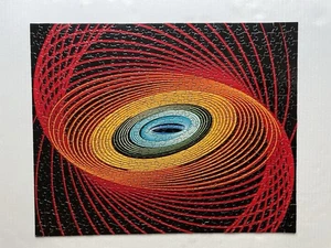 Vintage 1971 Springbok 500 piece puzzle, complete, Mystical Ovoid, Kinetic Art - Picture 1 of 10