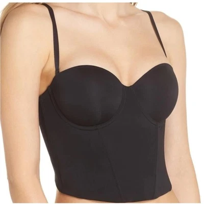 Bustier On Gossamer NUEVO CON ETIQUETAS BELLAMENTE BÁSICO G6162 // 34B Foto 1 de 4