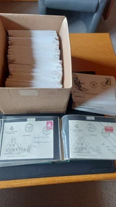 Dänemark Karton voll Ersttagsbriefe und mehr - hunderte - einige doppelt / Fl - Bild 1 von 9