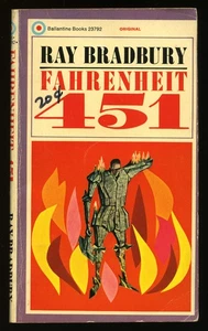 FAHRENHEIT 451 BY RAY BRADBURY 1973 paperback - Picture 1 of 7