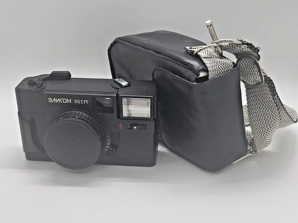 Пленочная камера 35 мм протестирована Elikon 35 см автомат винтажные камеры точка и снимать СССР - Изображение 1 из 4