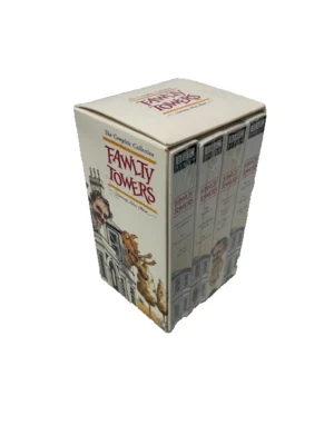Fawlty Towers - The Complete Box Set of 4-VHS Tape Box Set  - New - Image 1 of 4