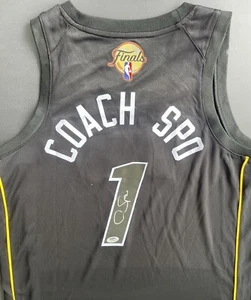 Erik Spoelstra Coach Spo Signed Autographed Miami Heat Jersey Psa/Dna Coa Champs - Picture 1 of 4