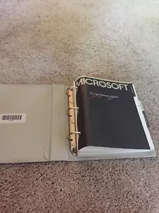 Microsoft MS-DOS User's Guide and Reference With Getting Started Guide (Ver 3.2) - Picture 1 of 1