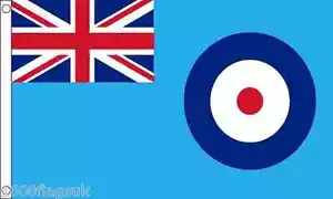 Royal Air Force RAF Ensign 5'x3' Flag  - Picture 1 of 3