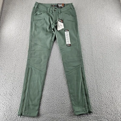 5 11 Тактические брюки женщин 2 (28 x 28) зеленый Wyldcat прямой двойной колена карманы - Изображение 1 из 4