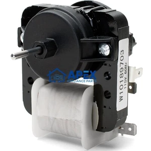 Refrigerator Evaporator Fan Motor for Whirlpool, Maytag, Kenmore, W10189703 - Picture 1 of 1