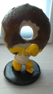 Homer Simpson Hartschaum Donut Figur 46 cm Rarität guter Zustand - Bild 1 von 6
