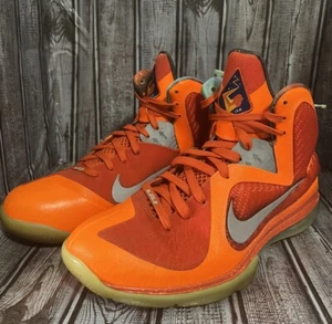 Nike LeBron 9 Big Bang Größe 12 Herren Sauber Basketballschuhe Orange Air Max 180 - Bild 1 von 17