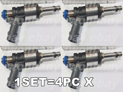 Inyector de combustible 4 piezas 1,6 L Hyundai Elantra (GT) Kona Sonata i45 Veloster 353102B350 Foto 1 de 4