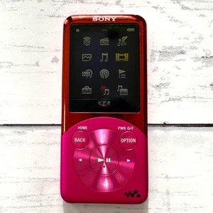 Sony Walkman NW-S754 8GB MP3 Digital Player Vivid Pink Tested & Working - Picture 1 of 4