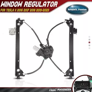Front Passenger Power Window Regulator with Motor for Tesla Model X 2016-2024 - Picture 1 of 10