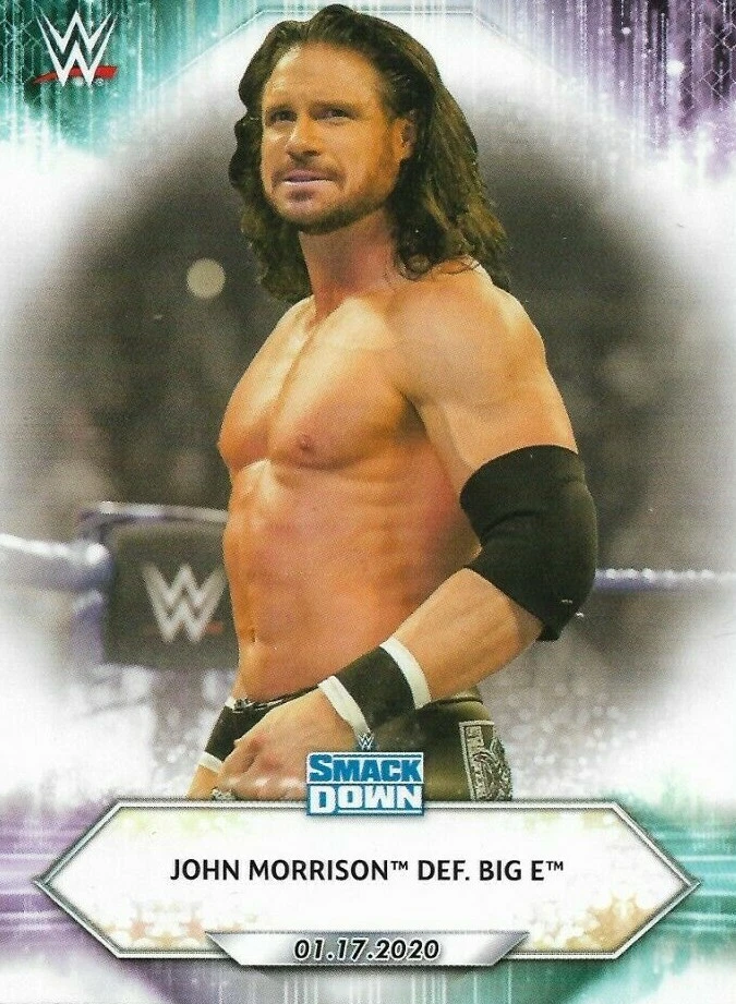 2021 Topps WWE #7 John Morrison def. Big E - Image 1 of 1