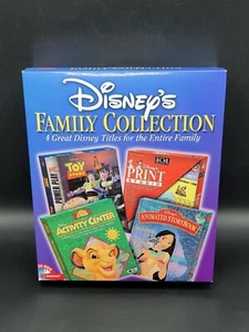 Vintage Disney’s Family Collection Windows CD-ROM Pocahontas Toy Story Lion king - Picture 1 of 10