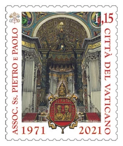 Vaticano 2021 - 50° associazione Santi Pietro e Paolo - Imagen 1 de 1