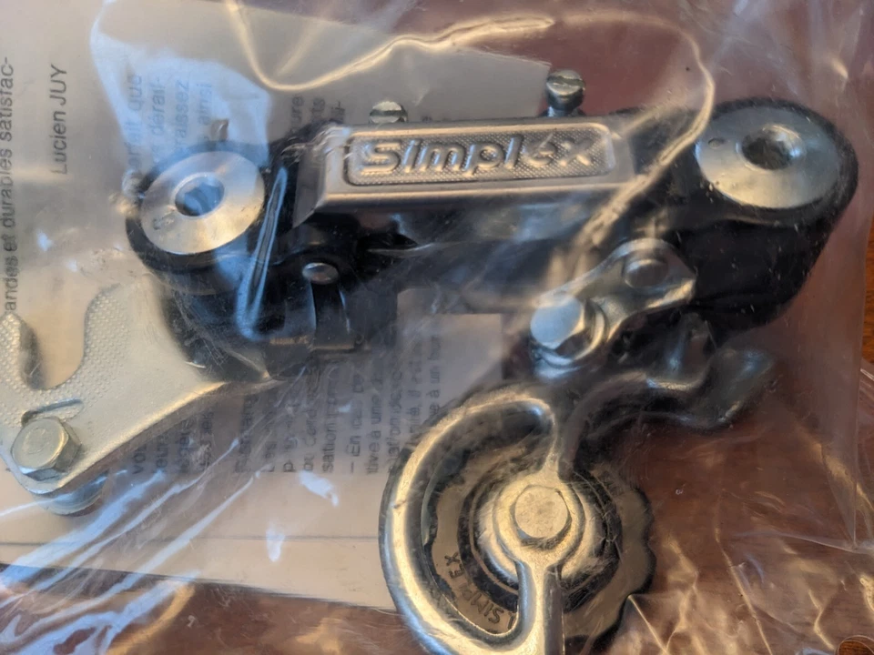 BRAND NEW NOS SIMPLEX PRESTIGE S001 REAR DERAILLEUR 6 7 SPEED BICYCLE - Image 1 of 4