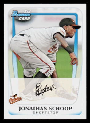 Bowman Jonathan Schoop 2011 #BP25 Baltimore Orioles Foto 1 de 2